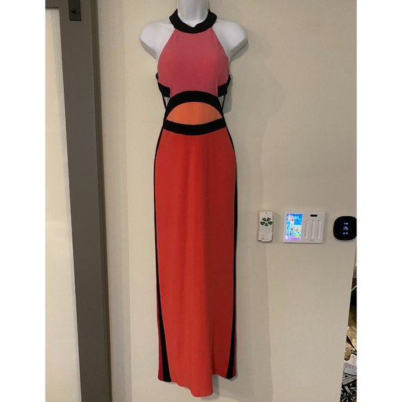 🤎2 for $200🤎 Mignon Color Block Cutout Gown - Picture 4 of 6